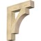 Ekena Millwork Westlake Block Rough Sawn Bracket, Douglas Fir, 6"W x 30"D x 34"H BKT06X30X34WTL05RDF - alternate 1